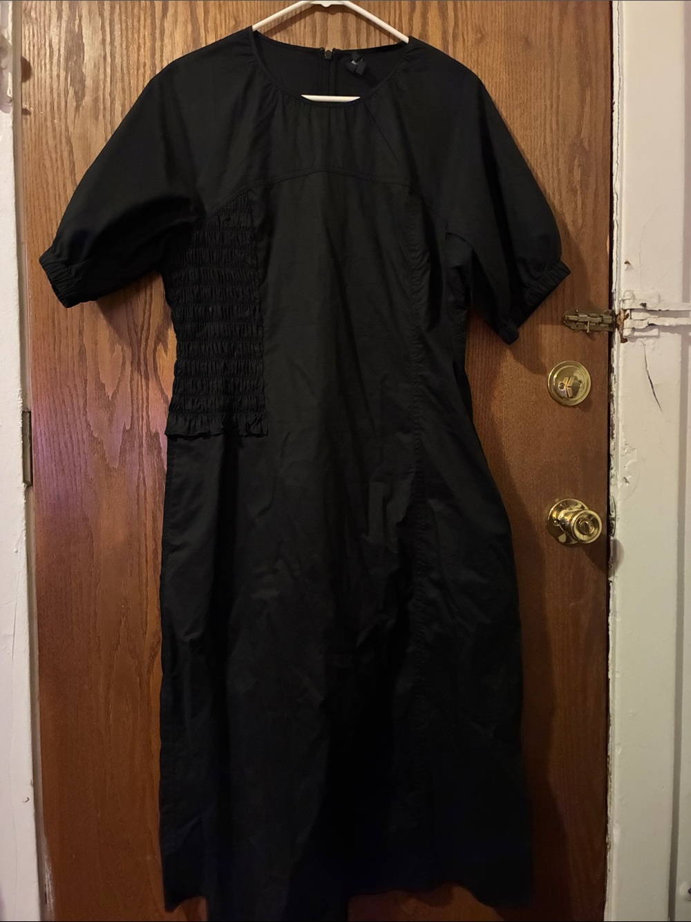 COS Black Midi Dress size 12